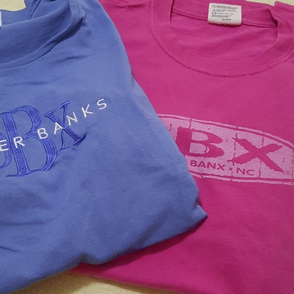 teemax Tops - lot of 2 OBX tee shirts (B4-85)